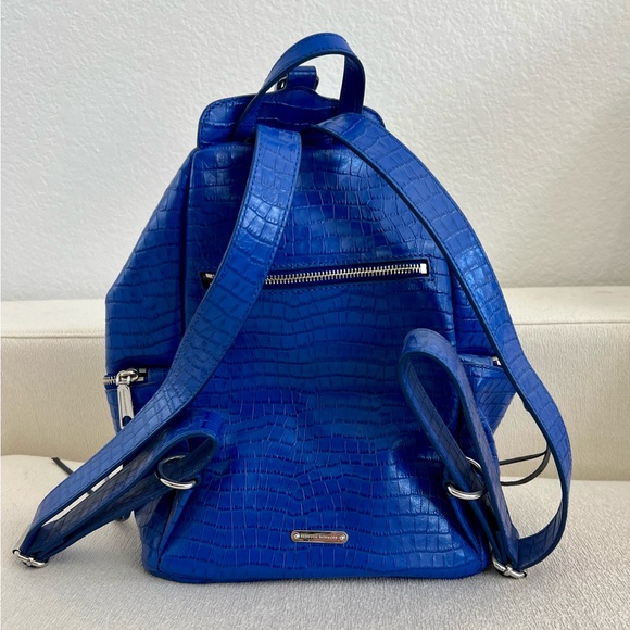 NEW Rebecca Nylon Medium Zip Julian Backpack - Picture 2 of 4